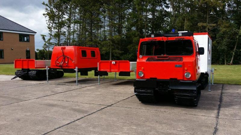 military vehicles for sale - Hagglunds Bv206 with Twist Locks