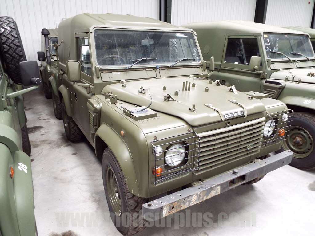 military vehicles for sale - Land Rover Defender 90 Wolf RHD Hard Top (Remus)