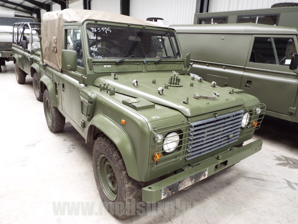 military vehicles for sale - Land Rover Defender 90 Wolf RHD Air Portable Soft Top (Remus)