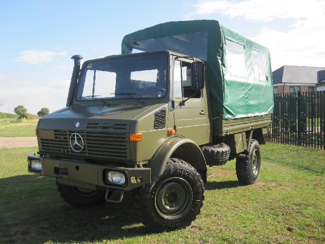 military vehicles for sale - Mercedes Unimog U1300L LHD 4x4 Shoot Vehicle