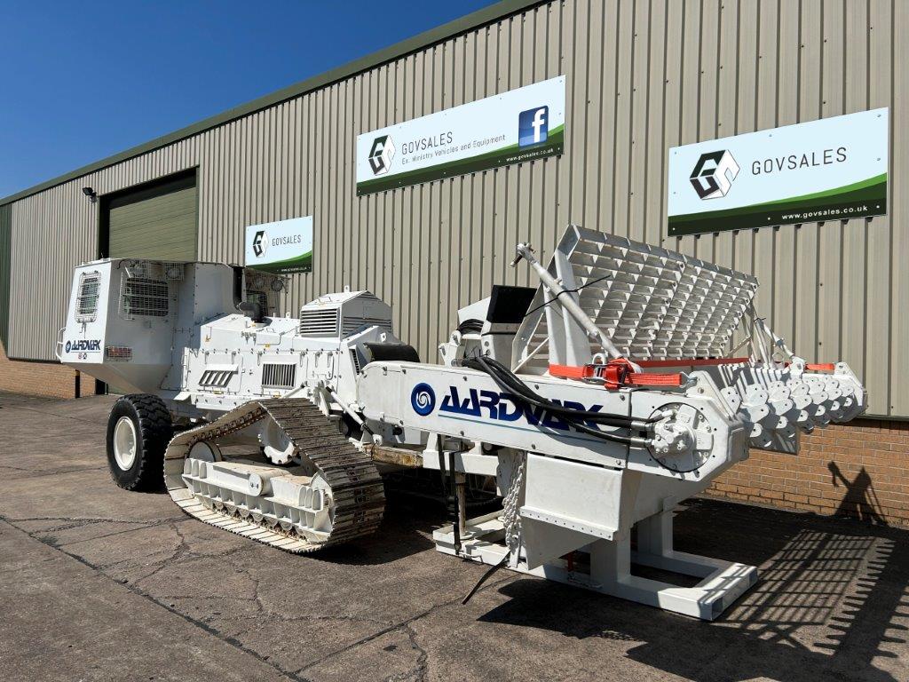 military vehicles for sale - Aardvark AMCS MK4R Landmine Clearing Machine (Armoured Plant)