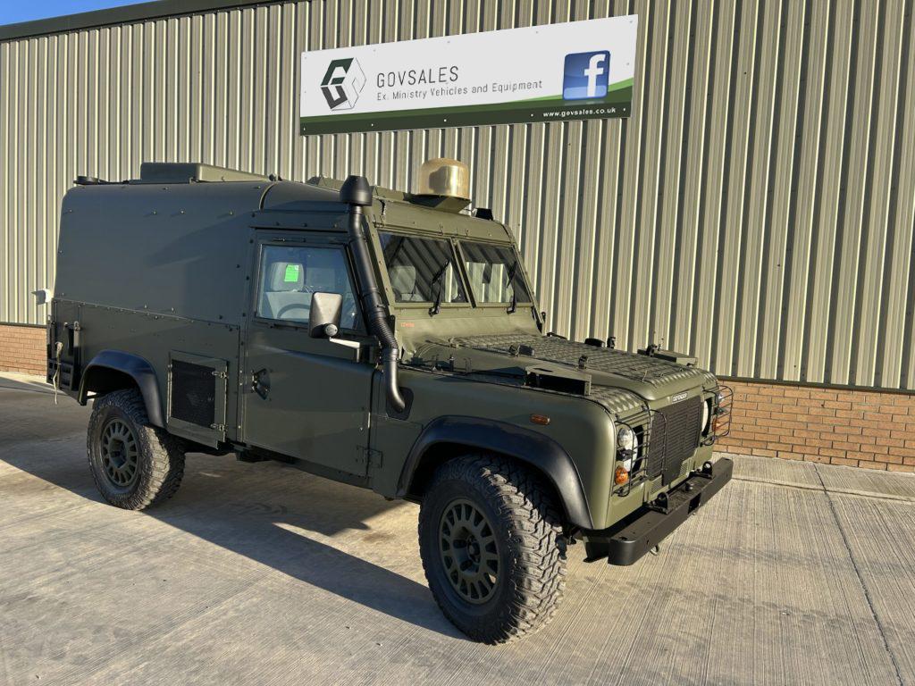 military vehicles for sale - Armoured Land Rover Defender 110 Vixen Plus