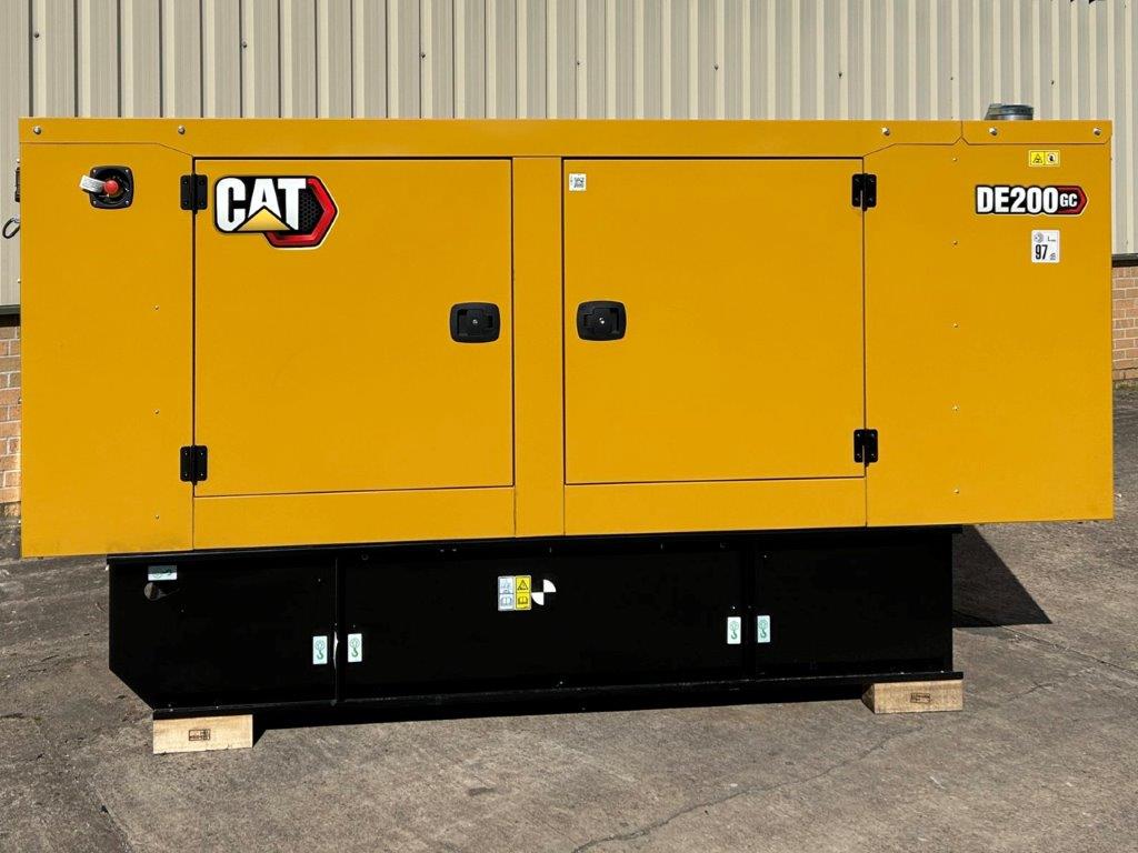 military vehicles for sale - New Unused Caterpillar DE200 GC 200 KVA Generator