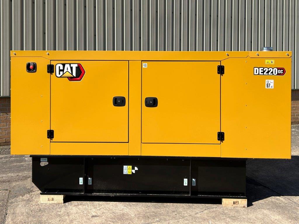 military vehicles for sale - New Unused Caterpillar DE220 GC 220 KVA Generator