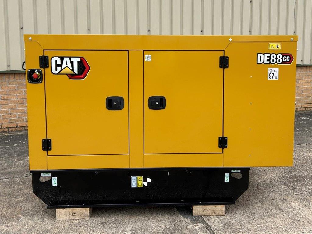 military vehicles for sale - New Unused Caterpillar DE88 GC 88 KVA Generator