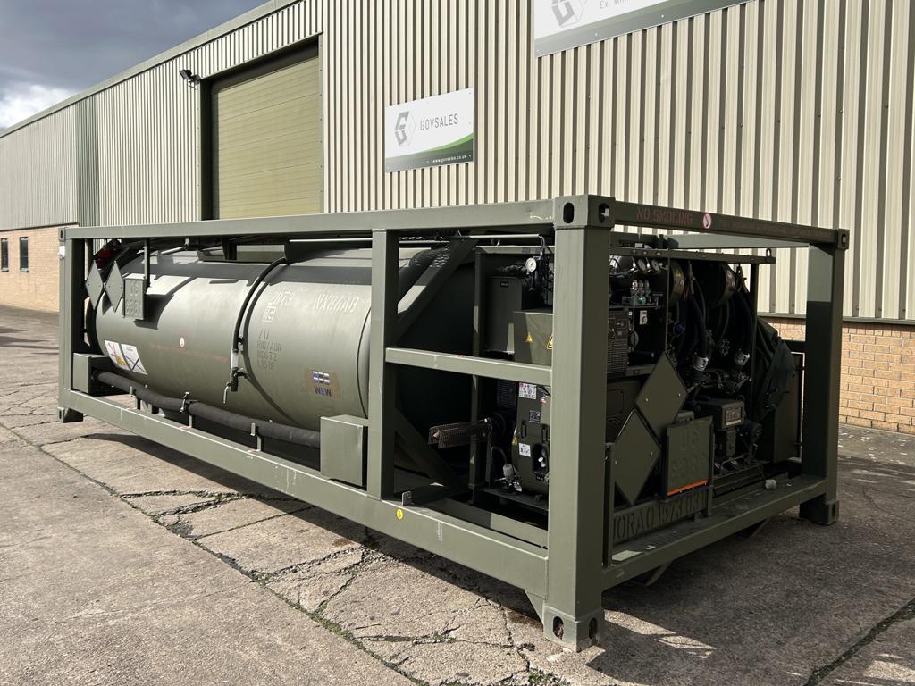 military vehicles for sale - Drops 20FT 10,000 Litre Fuel Dispensing Rack