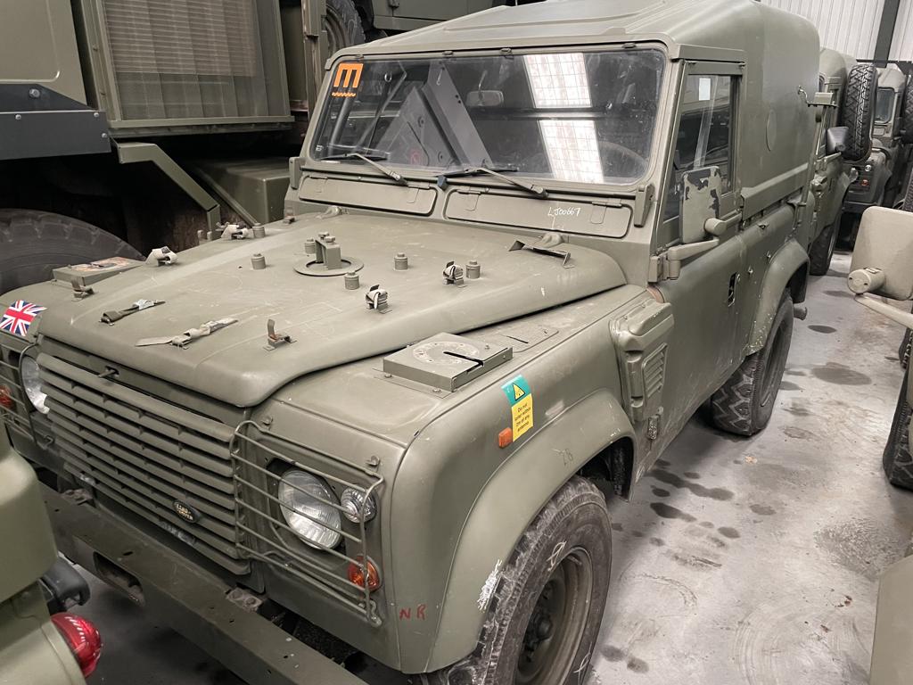 military vehicles for sale - Land Rover Defender 90 Wolf LHD Hard Top (Remus)