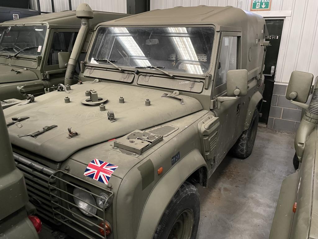 military vehicles for sale - Land Rover Defender 90 Wolf LHD Hard Top (Remus)