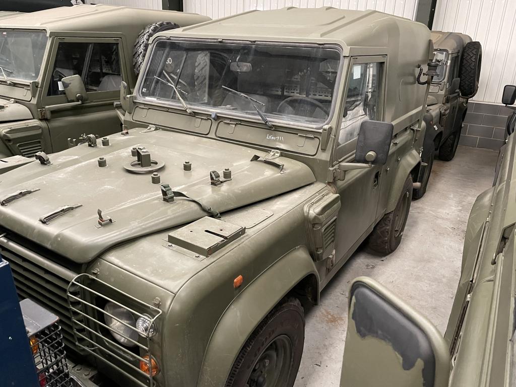 military vehicles for sale - Land Rover Defender 90 Wolf LHD Hard Top (Remus)