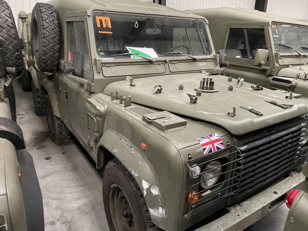 military vehicles for sale - Land Rover Defender 90 Wolf LHD Hard Top (Remus)