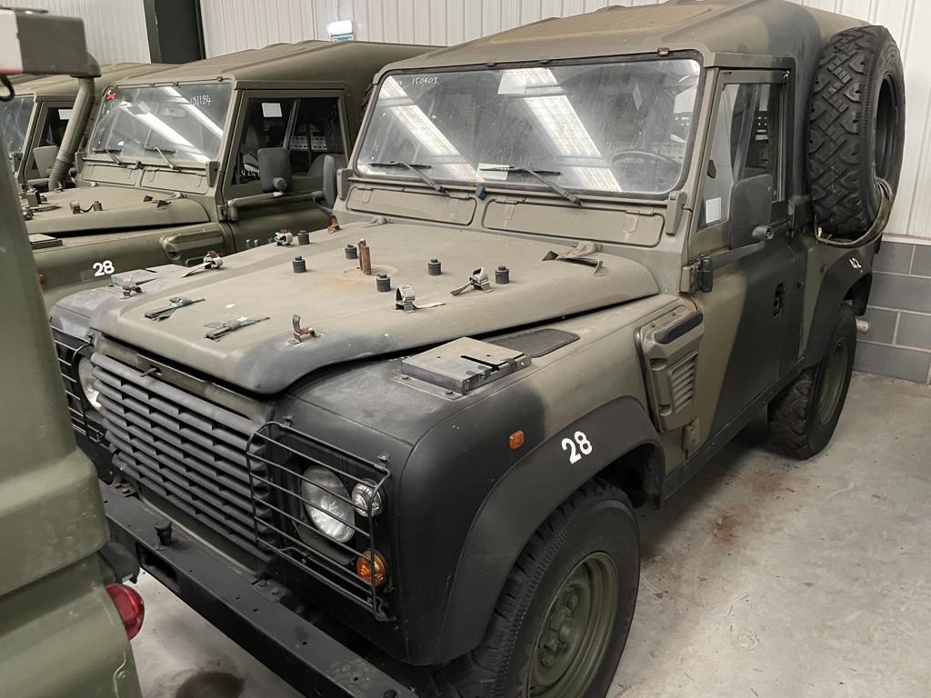 military vehicles for sale - Land Rover Defender 90 Wolf LHD Hard Top (Remus)