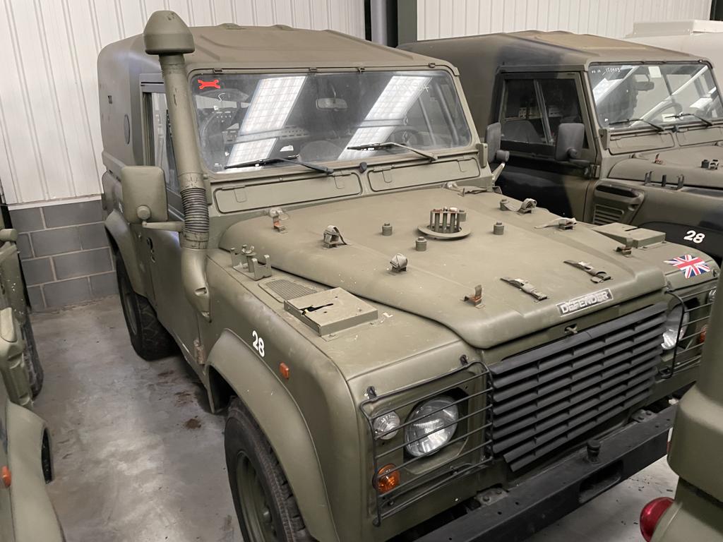 military vehicles for sale - Land Rover Defender 90 Wolf LHD Hard Top (Remus)
