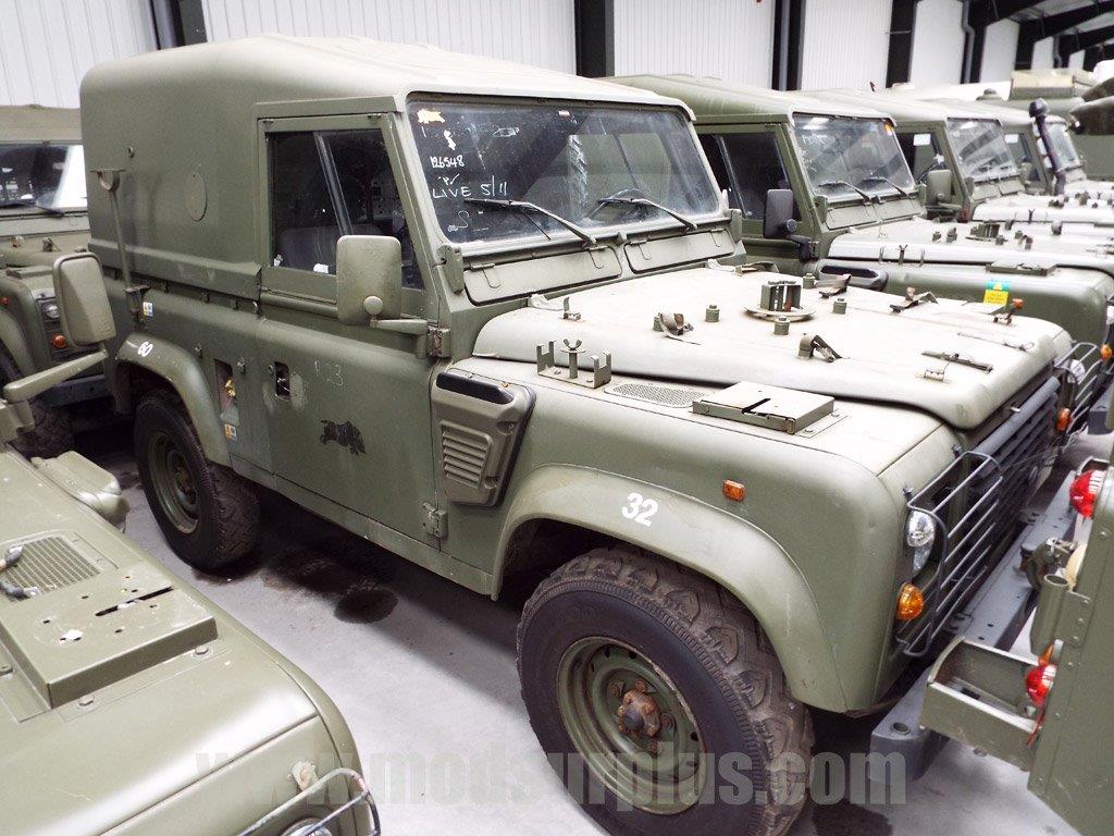 military vehicles for sale - Land Rover Defender 90 Wolf LHD Hard Top (Remus)