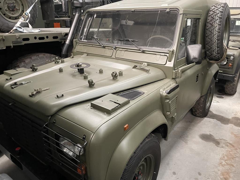 military vehicles for sale - Land Rover Defender 90 Wolf LHD Hard Top (Remus)