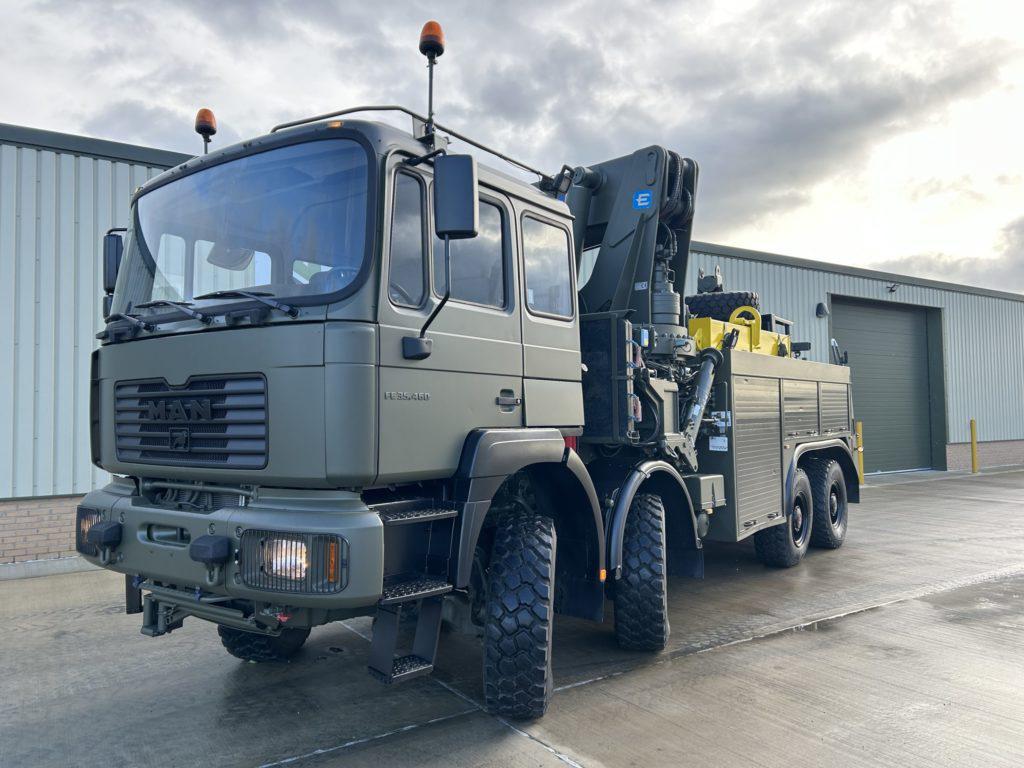 military vehicles for sale - MAN 35.464 8x8 Recovery Truck