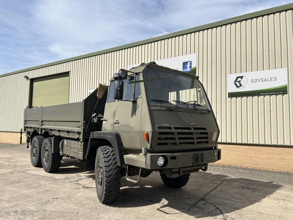 military vehicles for sale - Steyr 1491.320 6x6 Cargo Trucks With Winch