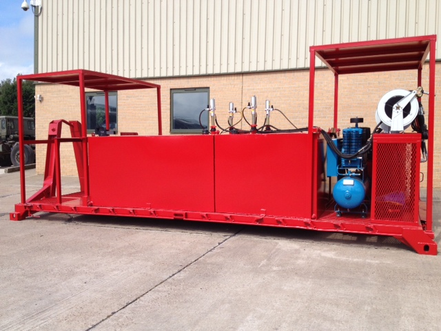 military vehicles for sale - De-mountable (Drops) Skid Lube / Service Station